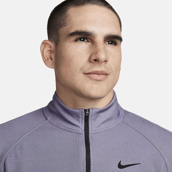 Nike Tour Men's Dri-FIT ADV 1/2-Zip Golf Top Jerse Size XL FD5833-509 Purple NEW - Picture 10 of 16